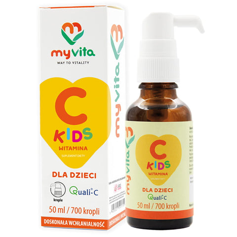 Vitamin C Kinder quali - C Tropfen 50 ml MYVITA