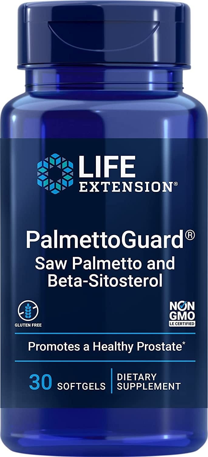 Palmettoguard Sägepalme mit Beta-Sitosterin 30 Kapseln LEBENSVERLÄNGERUNG Immagine principale del prodotto
