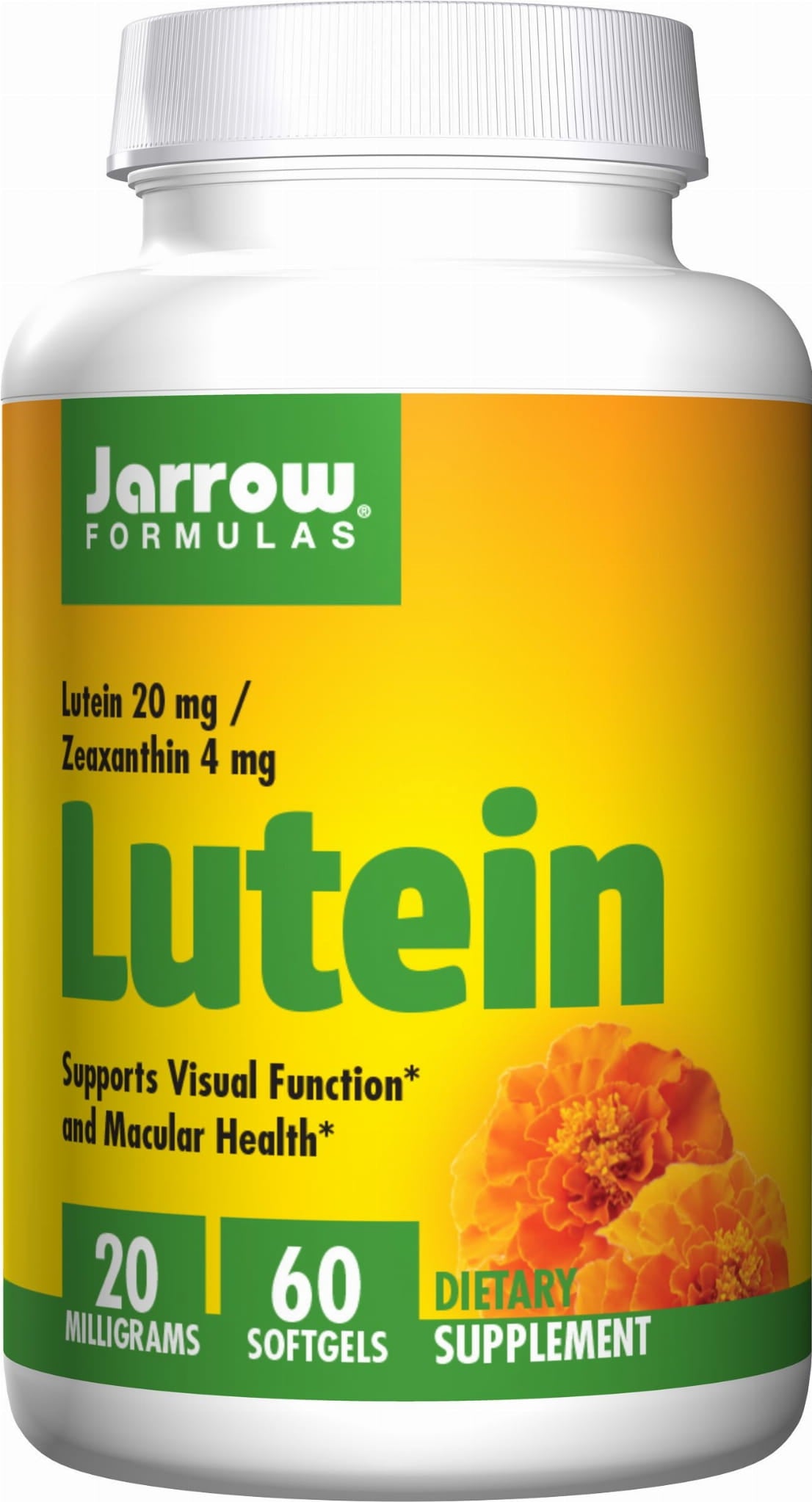 Lutein und Zeaxanthin 60 Kapseln JARROW FORMELS