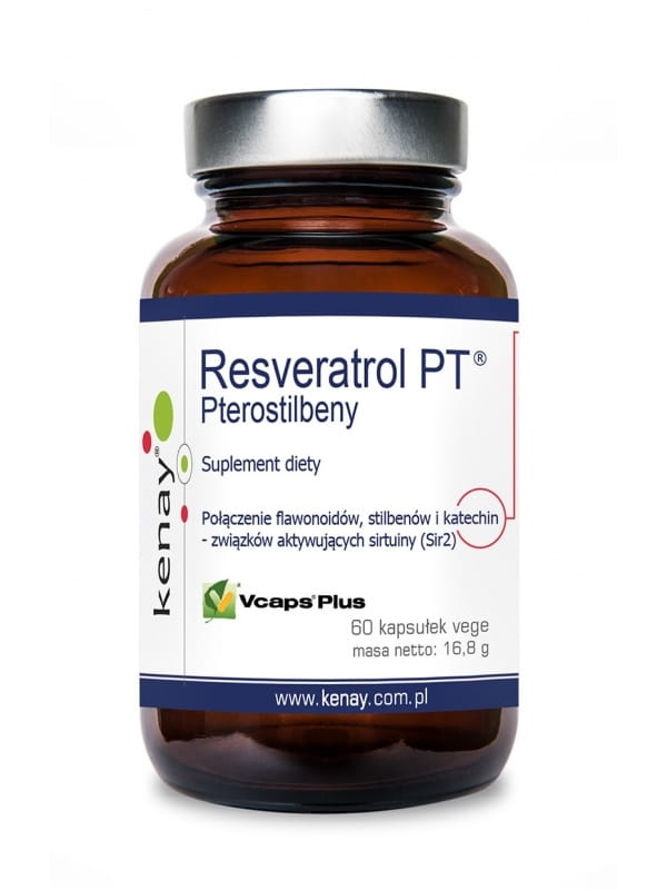 Pterostilbeny resveratrol pt 60 Kapseln KENAY