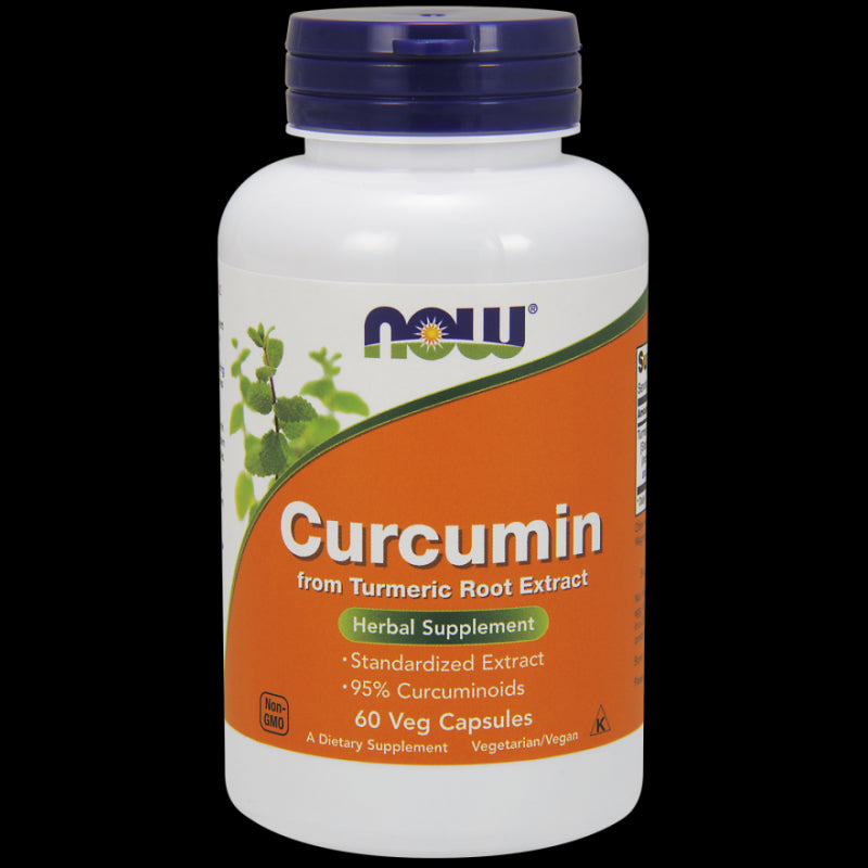 Vegetarisches Curcumin Curcuma Longa 95 % 60 Kapseln NOW FOODS