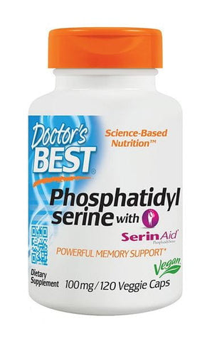 Phosphatidylserin Phosphatidylserin 100 MG 120 Kapseln DOCTOR'S BEST