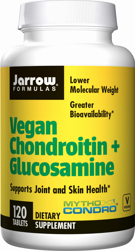Veganes Chondroitin und Glucosamin 120 Tabletten JARROW FORMELS