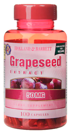 Traubenkernextrakt 100 Kapseln HOLLAND & BARRETT