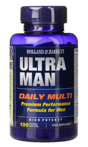 Ultra Mann Multivitamin 100 Tabletten HOLLAND & BARRETT