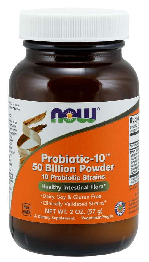 Probiotic10 ™ 50 Billionen 57 g JETZT LEBENSMITTEL