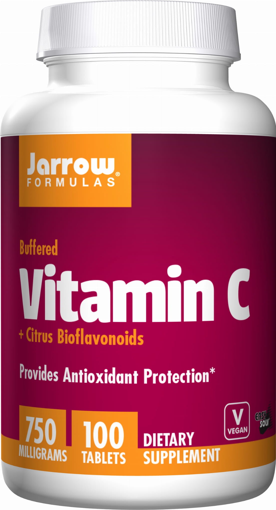 Gepuffertes Vitamin C und Zitrus-Bioflavonoide 100 Tabletten JARROW FORMELS