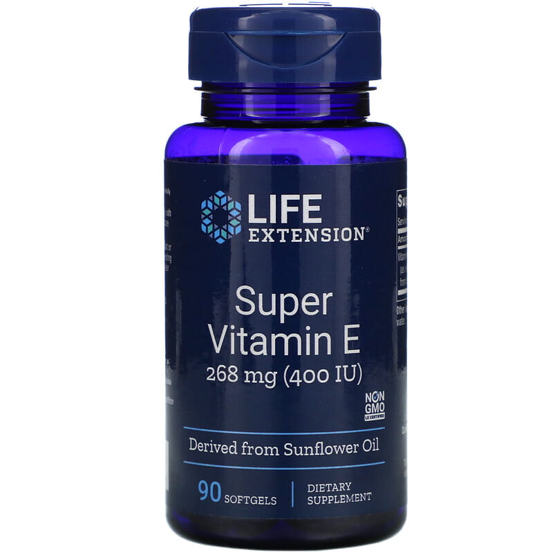 Super Vitamin E 90 Kapseln LEBENSVERLÄNGERUNG