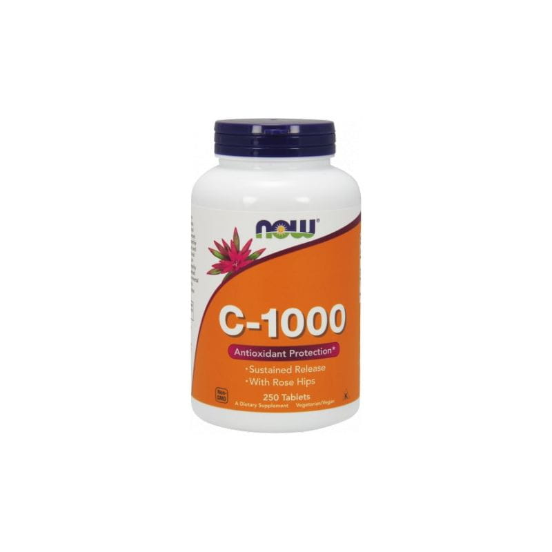 Vitamin C 1000 MG Extended Release 250 NOW FOODS Tabletten
