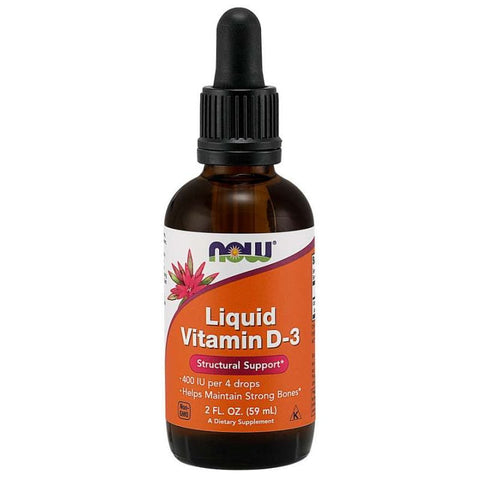 Vitamin D3 400 IE in MCT 59 ml NOW FOODS