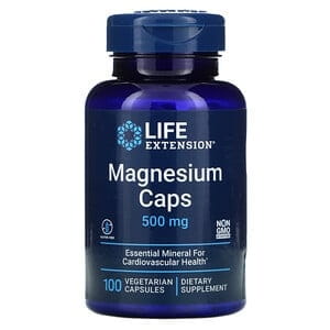 Magnesium Kapseln Magnesium 500 MG 100 Kapseln LEBENSVERLÄNGERUNG