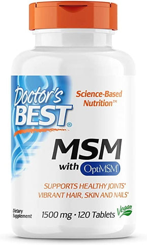 MSM optiMSM 120 DOCTOR'S BEST Tabletten