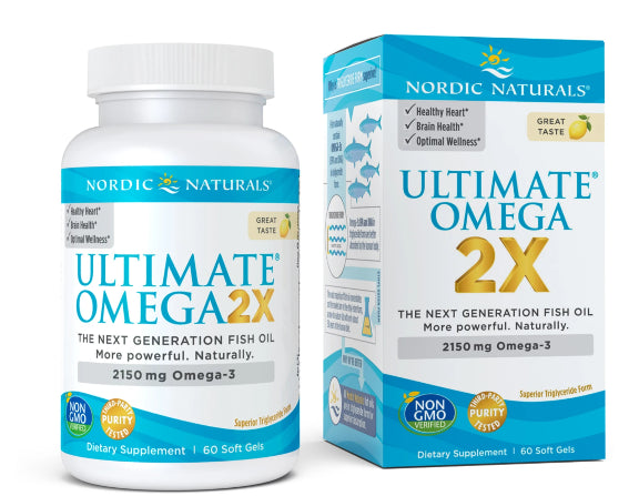 Ultimate Omega 2x 60 Kapseln NORDIC NATURALS