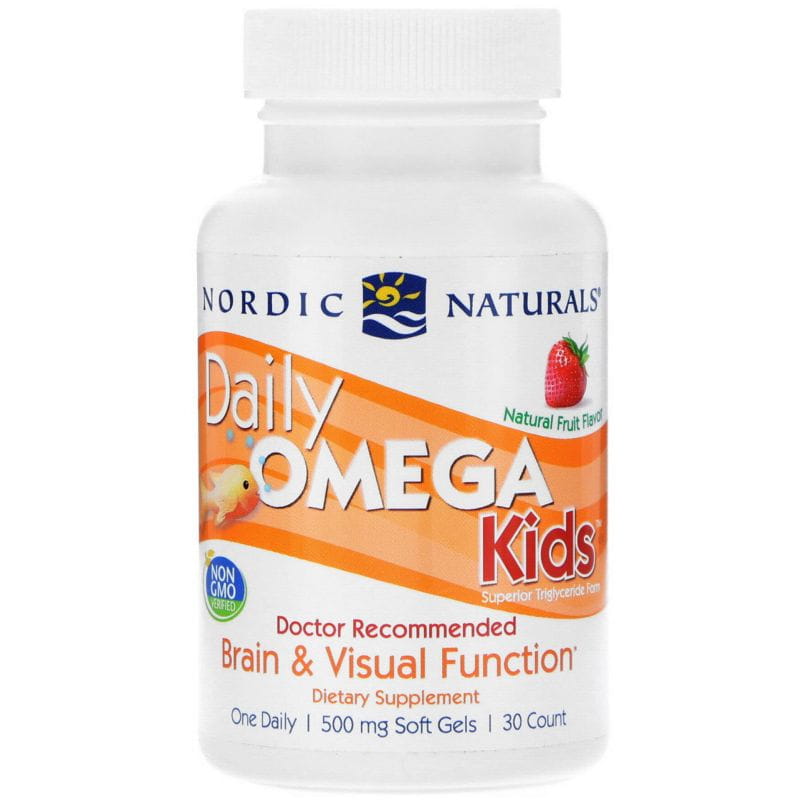 Täglich Omega Kids 30 Kapseln NORDIC NATURALS