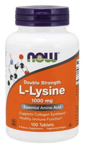Lysin 1000 MG 100 Tabletten NOW FOODS