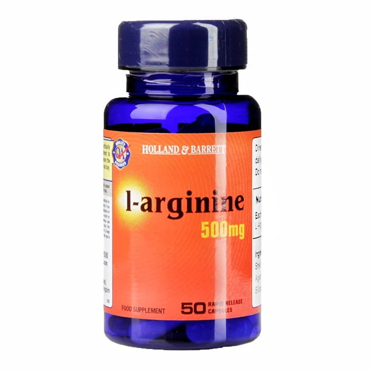 L - Arginin 50 Kapseln HOLLAND & BARRETT