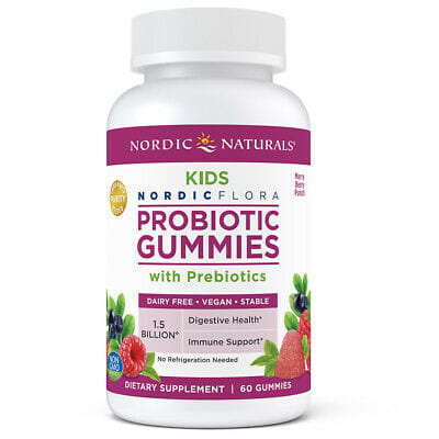 Probiotische Gummibärchen für Kinder 60 NORDIC NATURALS