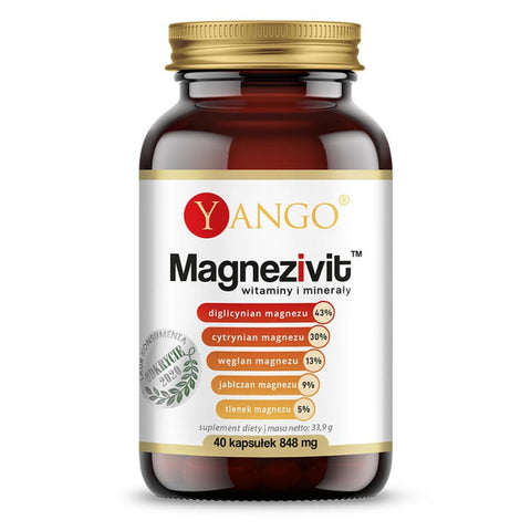 Magnezivit Vitamine und Mineralstoffe 40 Yango-Kapseln