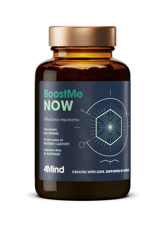 Hochwertige HEALTH LABS Boostme 60 Kapseln für mehr Energie und Wohlbefinden, abgebildet in der Produktabbildung.