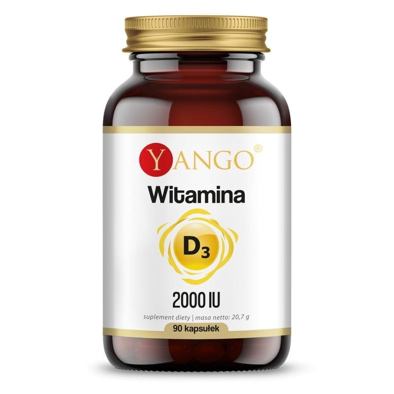 Vitamin D3 2000 IE 90 Kapseln YANGO