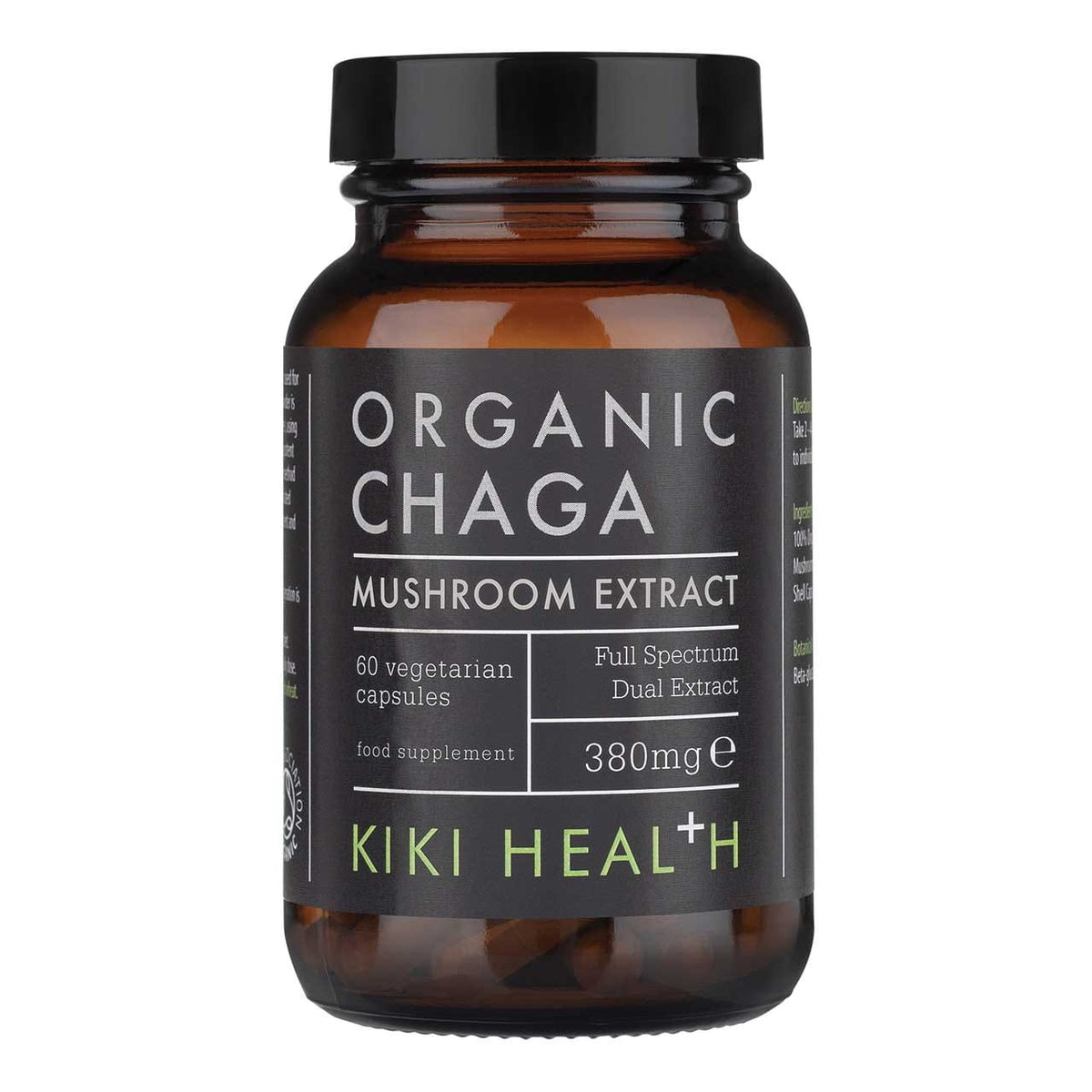 Chaga-Pilz-Extrakt 60 Kapseln von KIKI HEALTH