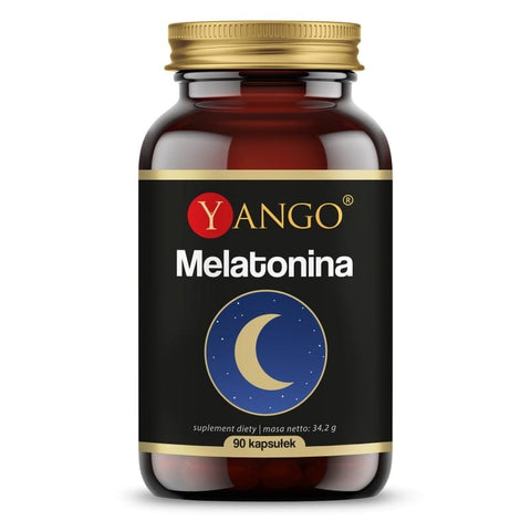 Melatonin 1 MG für den Schlaf 90 Kapseln YANGO