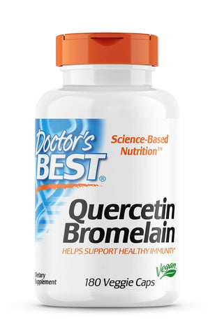 Quercetin und Bromelain Quercetin Bromelain 180 Kapseln DOCTOR'S BEST