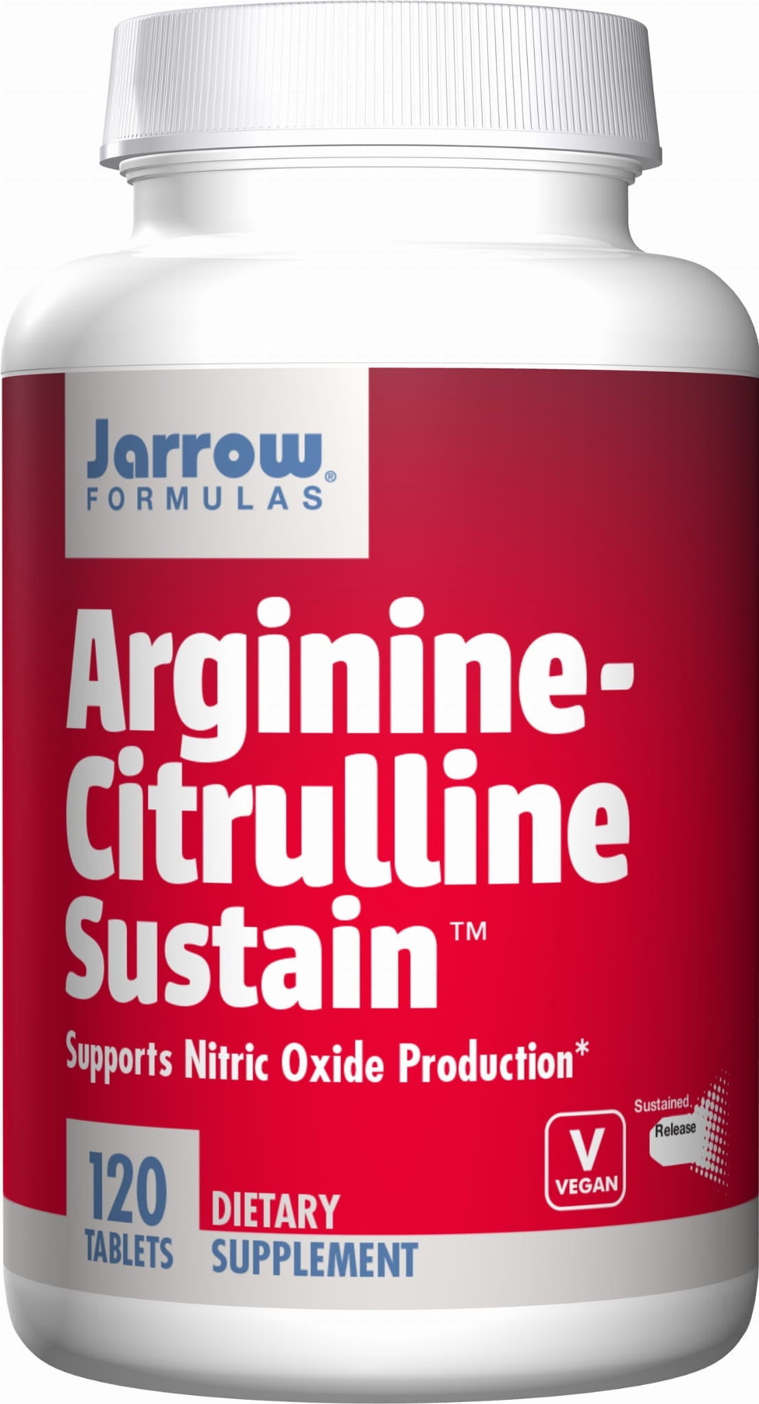 Arginin + Citrullin Arginin - Citrullin Sustain 120 Tabletten JARROW FORMELS Main image