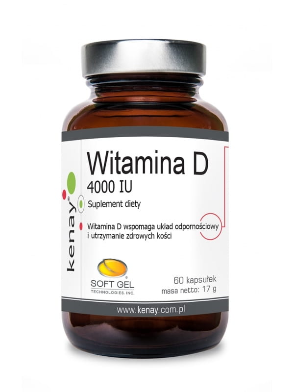 Vitamin D3 4000 IE 60 KENAY-Kapseln