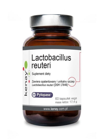 Lactobacillus reuteri Pylopass Probiotikum 60 KENAY-Kapseln