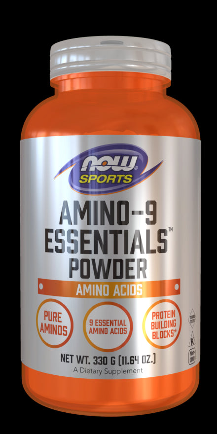Amino - 9 Essentials Pulver 9 Aminosäuren Pulver 330 g NOW FOODS SPORTS