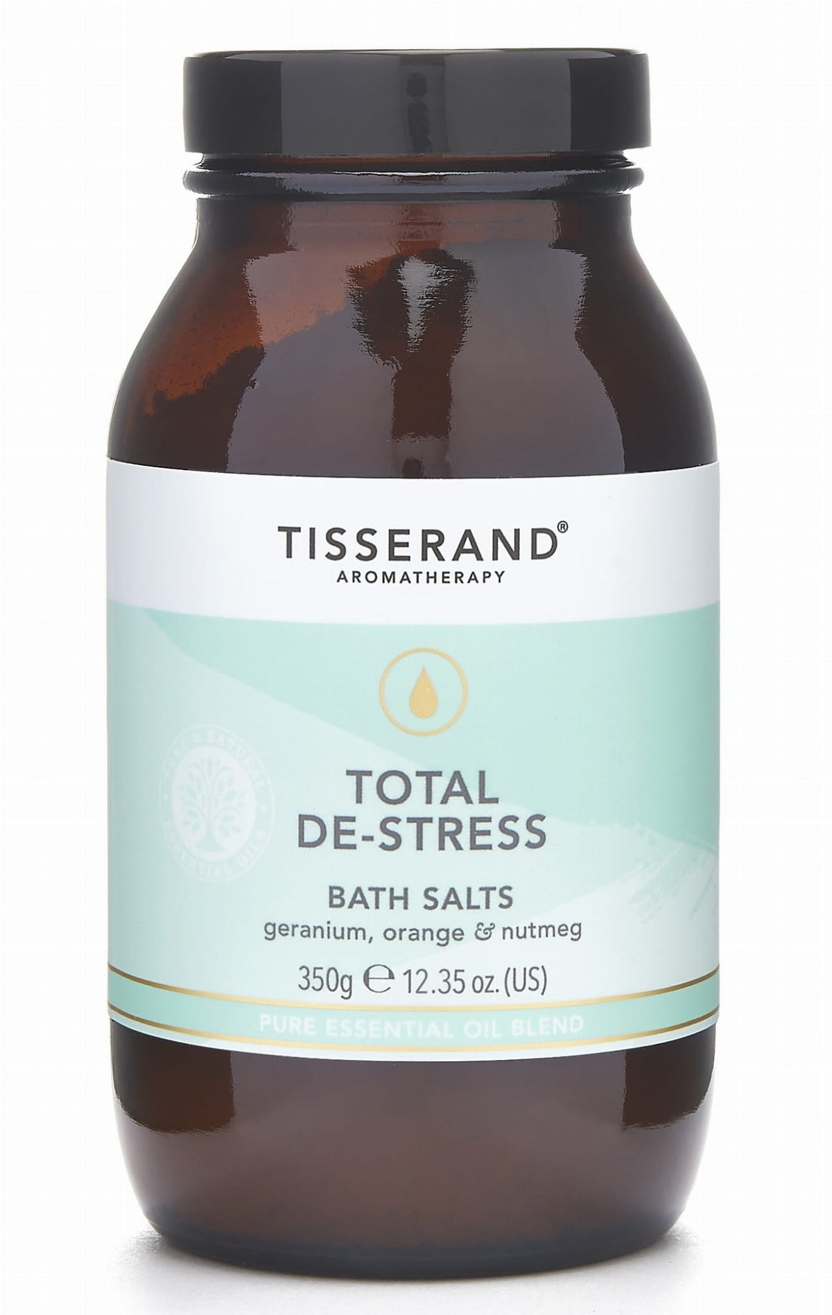 Badesalz mit Ölen Total De - Stress Badesalz 350 g TISSERAND