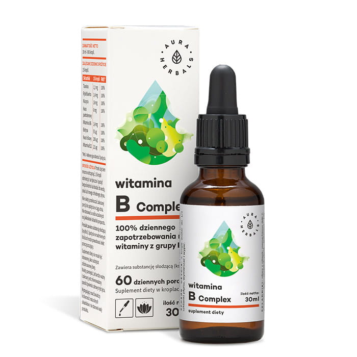 Vitamin B KOMPLEX 30 ml AURA KRÄUTER