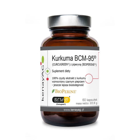 Kurkuma bcm95® curcugreen® mit Piperin bioperine® 60 KENAY-Kapseln