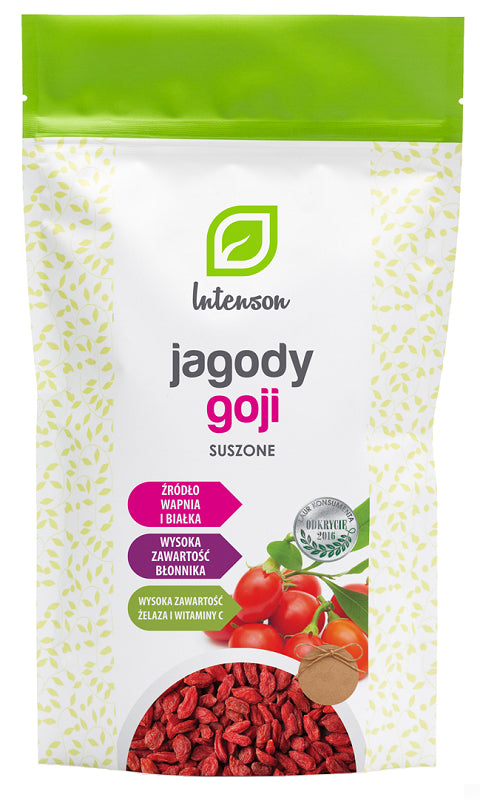 Gut sichtbare Goji-Beeren in 1000g Packung von INTENSON EUROPE, frische, getrocknete Beeren für gesunde Ernährung