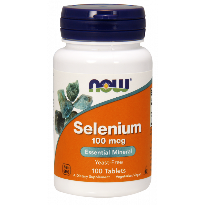 Selen Selen 100 mcg 100 Tabletten NOW FOODS Hauptbild