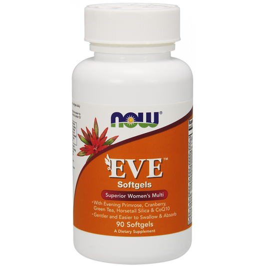Eve Superior Multivitamin für Frauen von NOW FOODS, 90 Kapseln, mit Vitaminen und Mineralstoffen für Frauen.