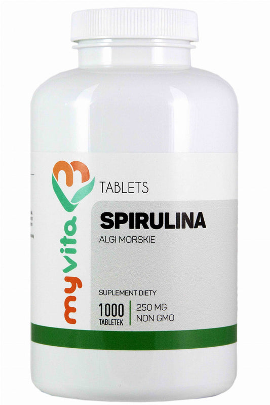 Spirulina 250mg 1000 Tabletten MYVITA