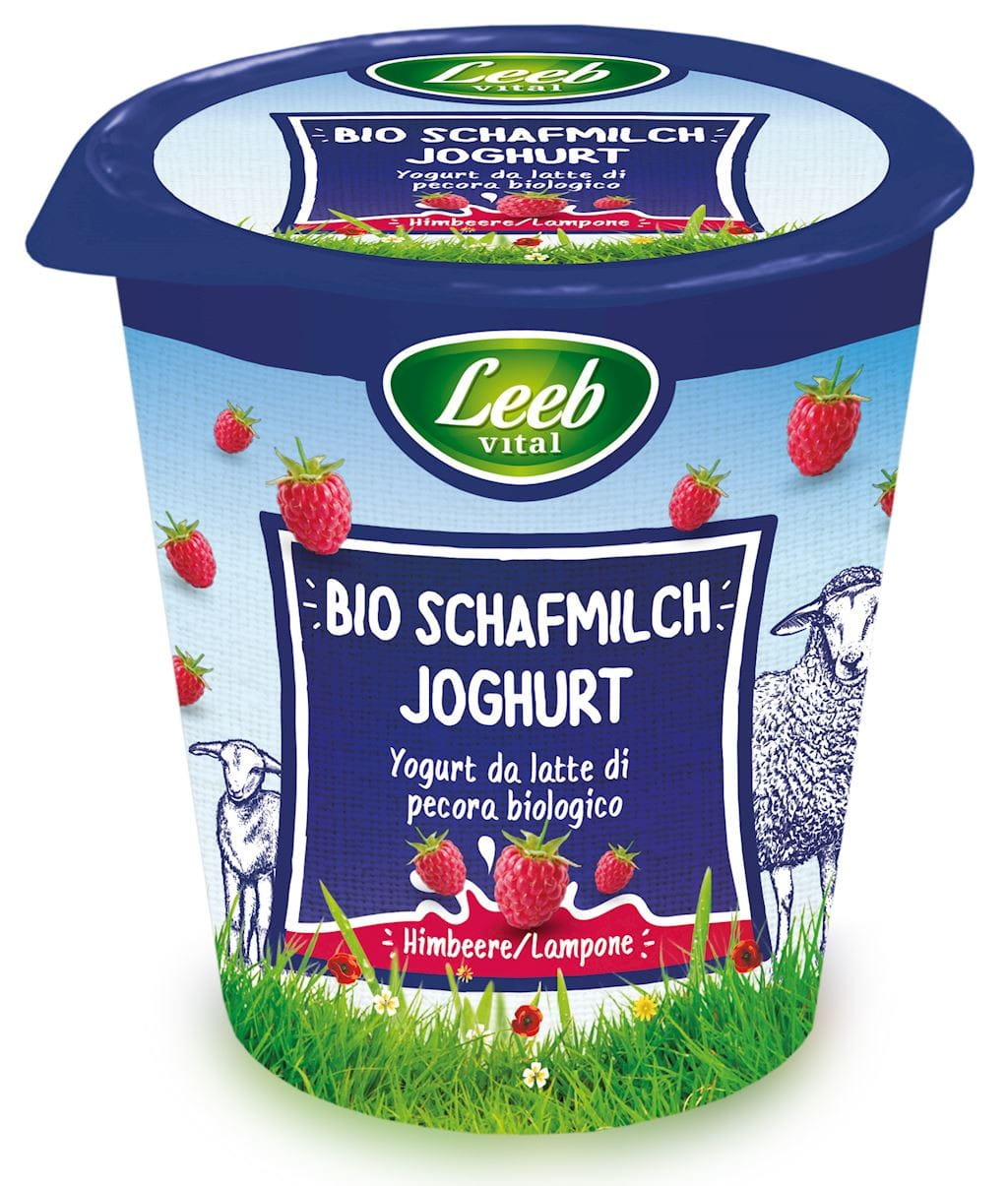 Himbeer-Schafjoghurt BIO 125 g - LEEB VITAL