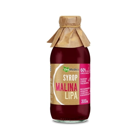 Himbeer- und Lindensirup 300ml EKAMEDICA