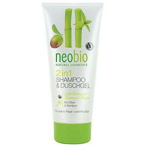 Shampoo und Gel 2 in 1 Olive und Bambus EKO 200 ml - NEOBIO
