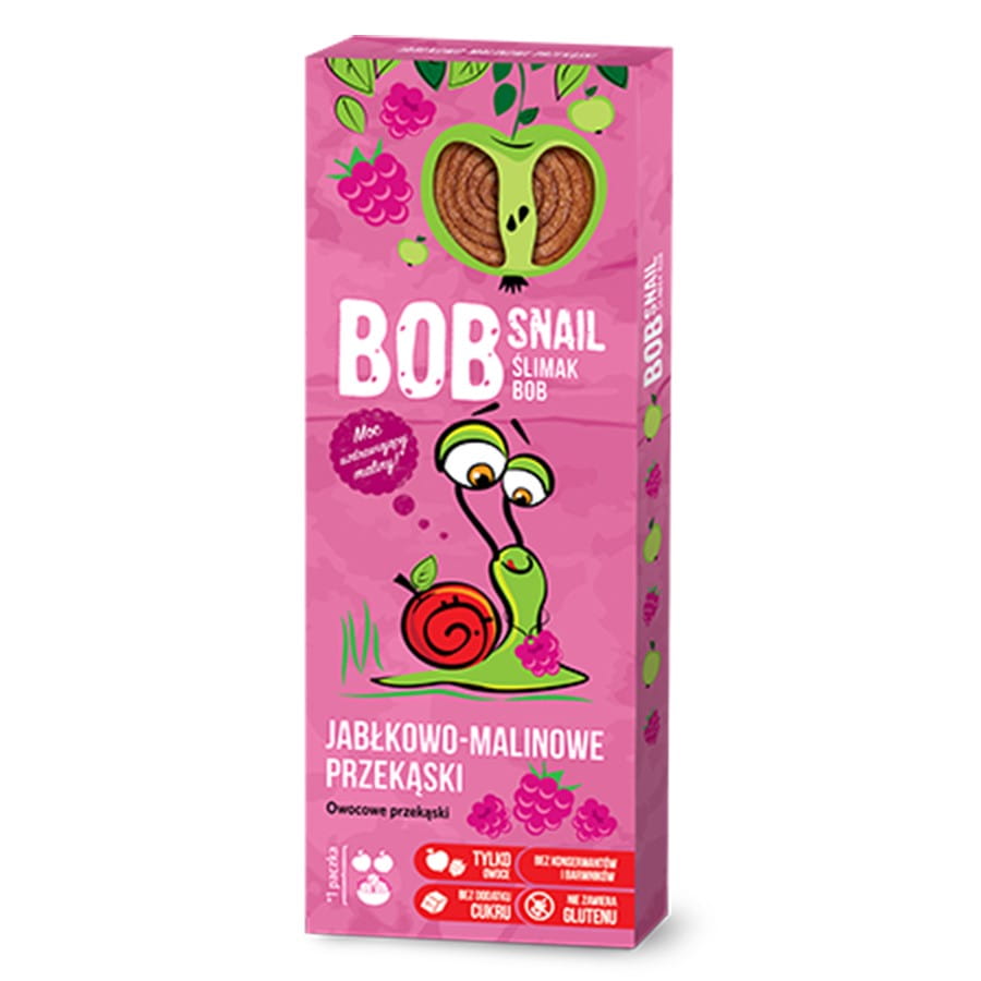 Apfelsnack - Himbeere 30g BOB SCHNECKE