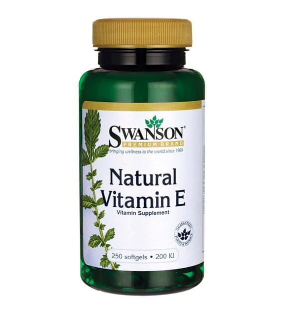 Vitamin E 200 IE natürliches Vitamin E 250 SWANSON Kapseln