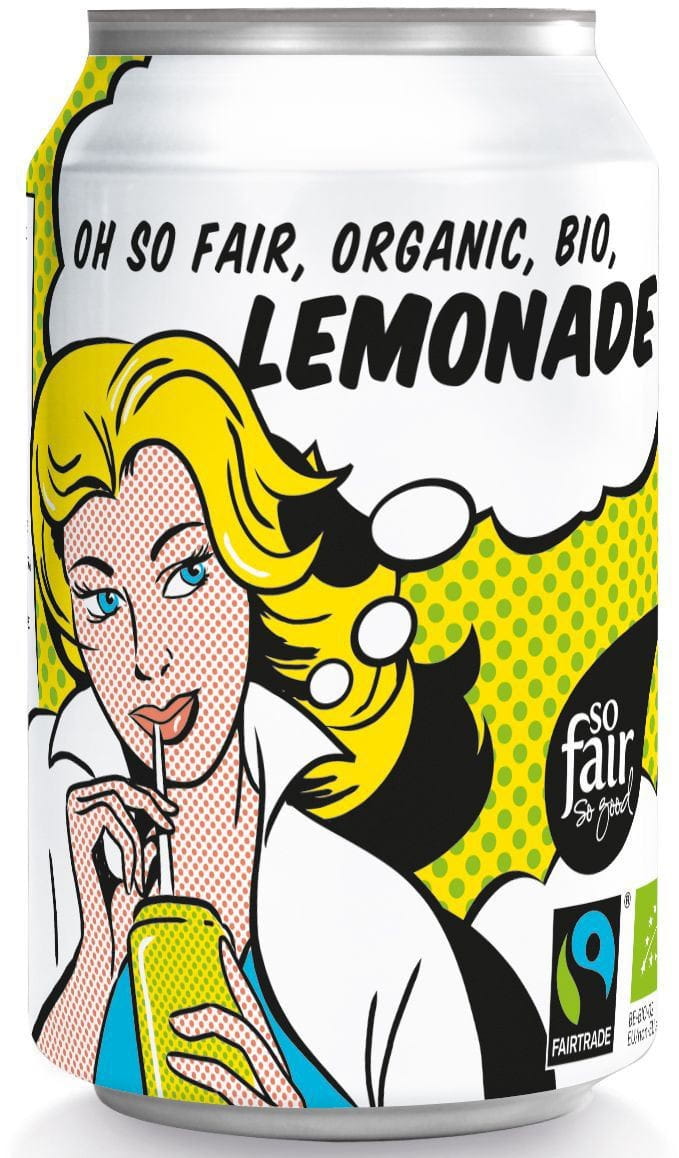 Fair Trade Limonade BIO 330 ml (Dose) - OXFAM