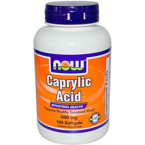 Caprylsäure 600 mg 100 Kapseln NOW FOODS