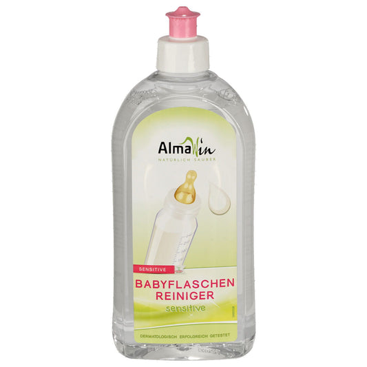 Almawin Eco 500 ml Waschmittel für Kinderaccessoires, flüssige Reinigung in einer transparenten Flasche