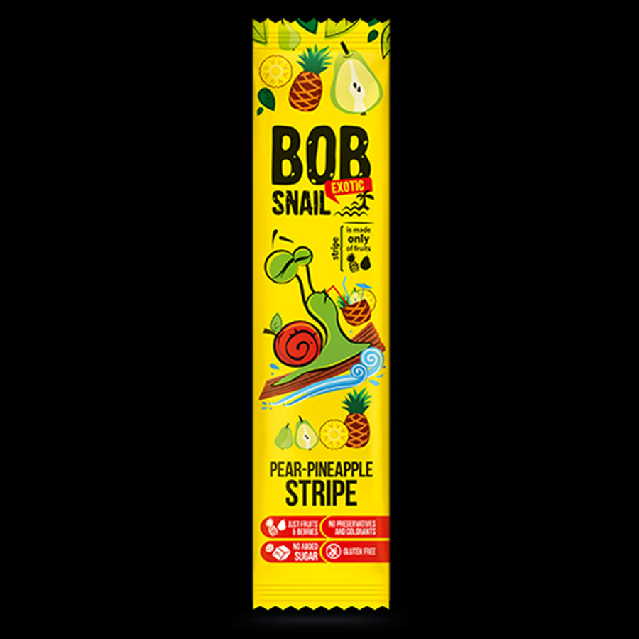 Stripe Birnensnack - Ananas 14g BOB SNAIL