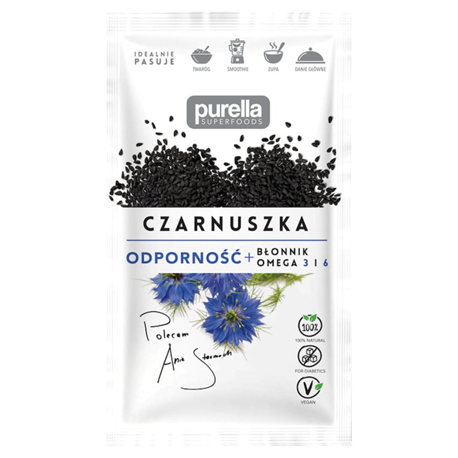 Schwarze Samen 40g PURELLA SUPERFOODS