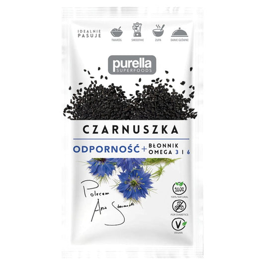 Schwarze Samen 40g PURELLA SUPERFOODS