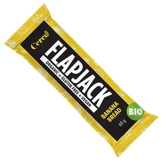 Gebackener Haferriegel mit Bananenbrot-Geschmack, BIO, von CEREA, 60g, mit Haferflocken und Bananen, leckerer Snack